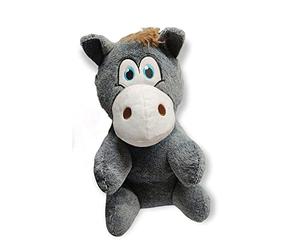 FLAMINGO - Peluche Henny Ane Gris H40 cm pour Chien