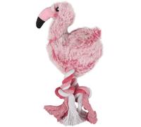 Flamingo Peluche pour Chien Andes Flamant Rose 36cm