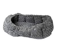 Flamingo Pet Bed Cuddly Housse pour Chien Gris, L: 95 cm