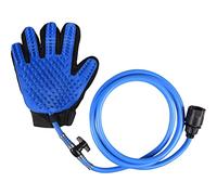 Flamingo Pet Products - Gant de Nettoyage avec branchement Jet d'eau pour Chien.