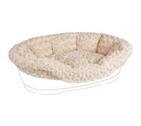 Flamingo Pet Products -Housse Cuddly, pour lit Domus. 60/70 cm. Beige. pour Chien.-FL-516432