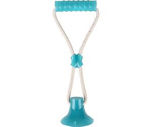 Flamingo Pet Products - Jouet avec Ventouse et poignée. Gamme ZUKI Couleur Vert