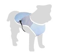 Flamingo Pet Products Manteau Chien - Manteau rafraîchissant Frozen Bleu Gris L - 40 cm - Absorbant - réglable - Fermeture clic