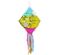 Flamingo Piñata - Jouet De Fête En Papier Rose 30 Cm | Mini Décoration De Pinata De Carnaval - En Forme De Cône Avec Du Papier D'aluminium | Jeu À Succès Pour Les Fêtes D'anniversaire Des, Fêt