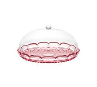 Guzzini Vanity, set à gâteau ARIA en Bio-based SAN et Bio-based SMMA Rose Flamingo