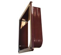 Flamingo Plaque Porte de Chat 4-Wege pour Grand Chats Braun 50mm Étanche