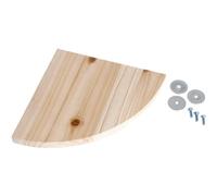 Flamingo Plateforme Bois Naturel pour Hamster - 22x22x1,8cm
