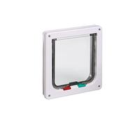 Flamingo Porte 4-Way pour Chat Blanc