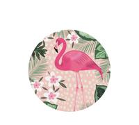 Flamingo Printing Lot de 10 feuilles de désodorisant pour voiture avec corde