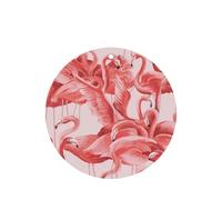 Flamingo Printing Lot de 10 feuilles désodorisantes parfumées pour voiture et maison avec corde