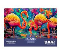 Flamingo Puzzle Adulte 1000 Pièces L'Excellence dans Les Défis De Puzzle - pour Une Large Audience : Homme, Femme, Adulte, Enfant Dès 14 Ans 70x50cm/1000pcs