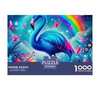 Flamingo Puzzles 1000 Pièces pour Adultes Et Enfants sur Le Thème De Qualité Supérieure Jeu Éducatif Loisir Matériaux Recyclés 38x26cm/1000pcs