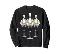 Flamingo Rap Old School Retro Streetwear Années 80 90 Trois Sweatshirt