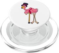 Flamingo Retraité Bâton de Marche PopSockets PopGrip pour MagSafe