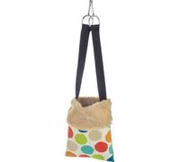 Flamingo Sac à Suspendre pour rongeurs Fizi Multicolore - 12x15x2cm - avec Crochets pour l'accrocher - Lavable et Confortable - Idéal pour Hamsters et Cochons d'Inde