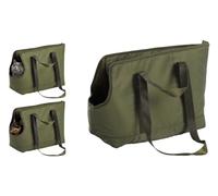 Flamingo Sac Ken Vert 41x21x32 CM pour Petit Chiens, Confortable Et Pratique
