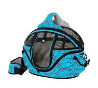 Flamingo Shopper de Luxe Nylon pour Chien Bleu Taille M