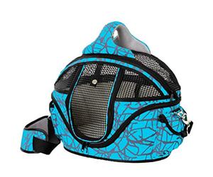Flamingo Shopper de Luxe Nylon pour Chien Bleu Taille M