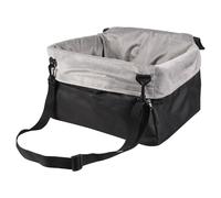 FLAMINGO Siège auto pour chien Ula Gris 41x36x25 cm