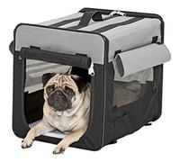 Flamingo Smart Top Lounge Sac de Transport pour Chien Gris/Noir 109 x 71 x 81 cm