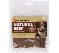 Flamingo Snack Nature BŒUF LAMELLES - Friandises sans Glutes - sans sucres ajoutés - sans colorants ni conservateurs - Produit d'europe