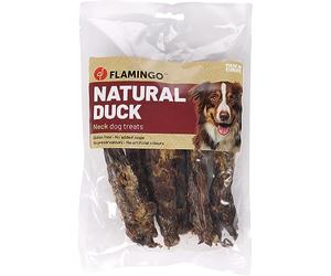 Flamingo Snack Nature COUS DE Canard - Friandises sans Glutes - sans sucres ajoutés - sans colorants ni conservateurs - Produit d'europe