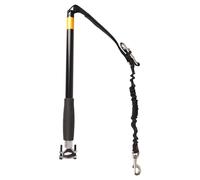 Flamingo Support Vélo pour Chiens Lance, Jusqu'À 75 KG , Noir, Inclus Mousqueton