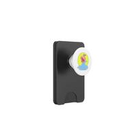 Flamingo Surf Vague Été PopSockets PopWallet pour MagSafe