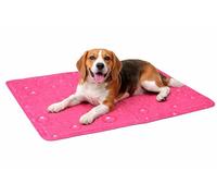 Flamingo Tapis rafraichissant Chat - Tapis rafraichissant Chien - Taille M 70x50cm - Pliable et Facile à Ranger - Tapis Frais été Animaux Tapis rafraîchissant Drop Fuchsia