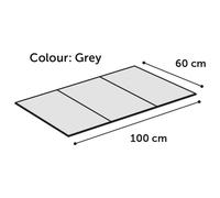 FLAMINGO Tapis réfrigérant Fresk Drop XL 100x60 cm Gris