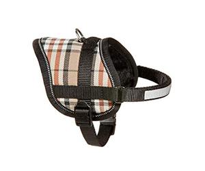 Flamingo Teeny W Harnais pour Chien Beige 26-35 cm