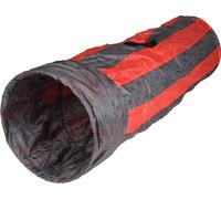 Flamingo Tunnel Pour Chat Rouge/gris 90x25cm