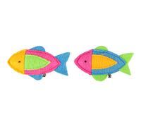 FLAMINGO Viny 560580 Jouet pour Chat en Forme de Poisson avec Cloche