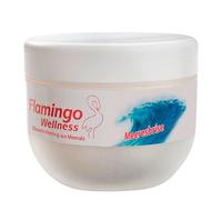Flamingo Wellness Sel marin exfoliant pour la douche brise marine, Pot de 350 g