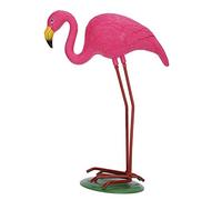 Flamingo Yard Decor, Pink Plastic Flamingo Simulation Lawn Ornaments Bird Drive Garden Protectors Party Decorations for Outdoor Garden Yard (Small)