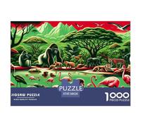 Flamingo1000 Pièces PuzzleAnimaux pour Adultes Moderne Jeu Premium avec Défis Paysagedes QuatreSaisons 38x26cm/1000pcs