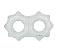 Flamingueo Bouee Piscine - Matelas Piscine, Bouée Gonflable, Bouee Piscine Adulte, Gonflable Plage, Accessoires Piscine, Bouee Geante (190 x 115 x 42 cm)