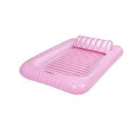Flamingueo Bouee Piscine - Matelas Piscine, Bouee Piscine Adulte, Matelas de Plage, Accessoires Piscine, Bouée, Tanning Pool (205 x 140 x 38 cm)