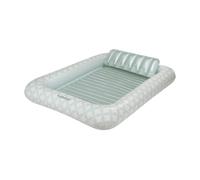 Flamingueo Bouee Piscine - Matelas Piscine, Bouee Piscine Adulte, Matelas de Plage, Accessoires Piscine, Bouée, Tanning Pool (205 x 140 x 38 cm)
