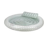 Flamingueo Bouee Piscine - Matelas Piscine, Bouee Piscine Adulte, Matelas de Plage, Accessoires Piscine, Bouée, Tanning Pool (204 x 204 x 52 cm)