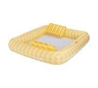 Flamingueo Bouee Piscine - Matelas Piscine, Bouee Piscine Adulte, Matelas de Plage, Accessoires Piscine, Bouée Geante, Gonflable Plage (185 x 166 x 38 cm)
