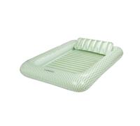 Flamingueo Bouee Piscine - Matelas Piscine, Bouee Piscine Adulte, Matelas de Plage, Accessoires Piscine, Bouée, Tanning Pool (205 x 140 x 38 cm)