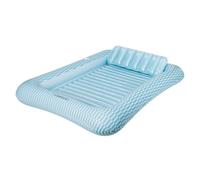 Flamingueo Bouee Piscine - Matelas Piscine, Bouee Piscine Adulte, Matelas de Plage, Accessoires Piscine, Bouée, Tanning Pool (205 x 140 x 38 cm)