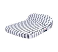 Flamingueo Bouee Piscine - Matelas Piscine - Extra Grand - Structure Intérieure en PVC - Housse Extérieure en Polyester - Bleu Marine