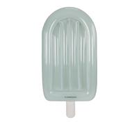 Flamingueo Bouee Piscine, Plage, Extra Large, Forme Glacée, Design Pailleté, PVC Résistant, Double Valve, 90 x 190 x 20 cm