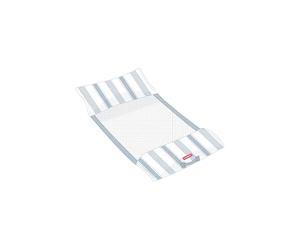 Flamingueo Bouee Piscine - Tapis Flottant - PVC Résistant - Grille en Nylon - Housse en Polyester - Bleu