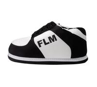 Flamingueo Chaussons Femme - Pantoufles Homme - Design Sneakers - Unisexe - Slippers - 100% Polyester Ultra-doux - Antidérapants - Taille Unique