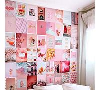 Flamingueo Films décoratifs - 50 photos pour décoration murale et chambre, vinyles décoratifs, posters esthétiques pour adolescents