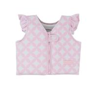 Flamingueo Gilet Natation Enfant - Gilet Piscine et Plage - Néoprène et Mousse EPE - Sangle Réglable - 3-6 Ans - Rose Pastel