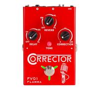 FLAMMA FV01 Processeur d'effets vocaux Correction de hauteur Pédale vocale Stompbox Microphone Amplificateur pour chanteur en direct Enregistrement en streaming avec retard de réverbération de guitare